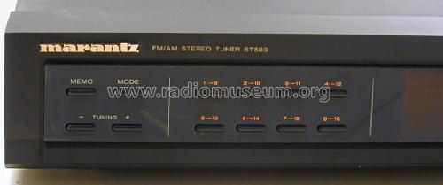 FM/AM Stereo Tuner ST583; Marantz Sound United (ID = 1637141) Radio