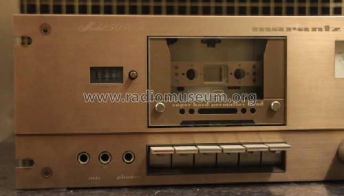 Stereo Cassette Deck 5050M; Marantz Sound United (ID = 1559284) Ton-Bild