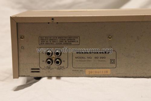 Stereo Cassette Deck SD 320; Marantz Sound United (ID = 2011416) R-Player