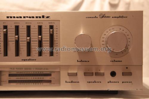 Stereo Console Amplifier PM500 DC PM500; Marantz Sound United (ID = 1798601) Ampl/Mixer