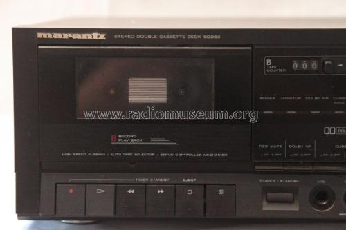 Stereo Double Cassette Deck SD283; Marantz Sound United (ID = 1765622) R-Player