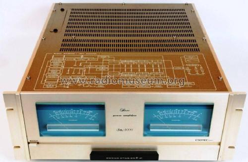 Stereo Power Amplifier SM1000; Marantz Sound United (ID = 2439841) Ampl/Mixer