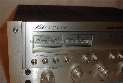 Stereophonic Receiver 2252B; Marantz Sound United (ID = 1522869) Radio