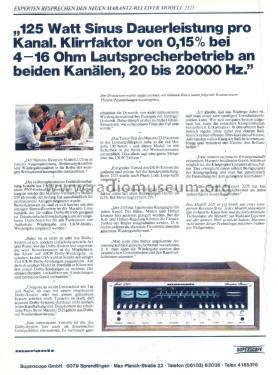 Stereophonic Receiver 2325; Marantz Sound United (ID = 2344138) Radio