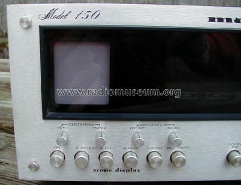 Stereophonic Tuner Model 150; Marantz Sound United (ID = 426622) Radio