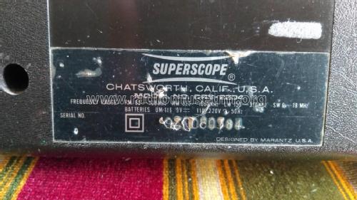 Superscope Stereo Cassette Recorder CRS-2004; Superscope, Geneva (ID = 2406543) Radio