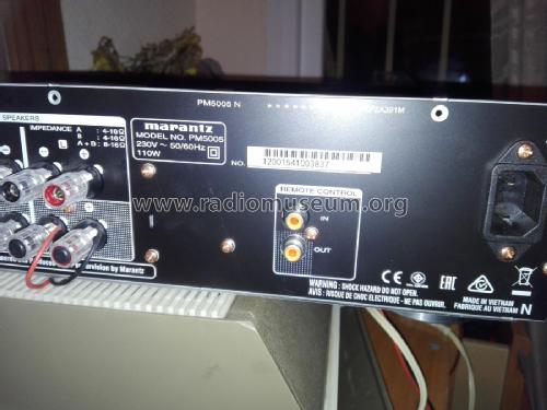 Integrated Ampllifier PM5005; Marantz Sound United (ID = 2406754) Ampl/Mixer