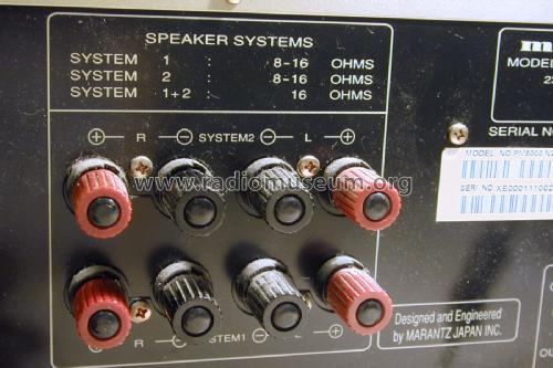 Integrated Stereo Amplifier PM8000 /N1B /N1G /F1B /F1N /N2B /N2G; Marantz Sound United (ID = 2348982) Ampl/Mixer