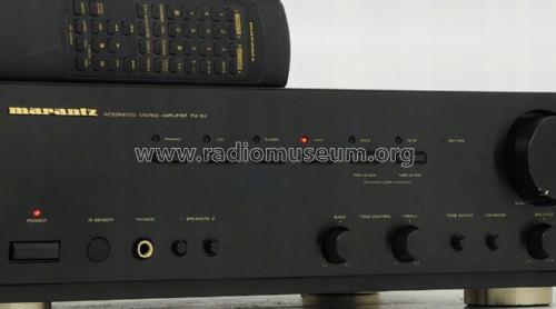 Integrated Stereo Amplifier PM-53 74PM53 /01B /02B /05B /01G /02G; Marantz Sound United (ID = 2371270) Ampl/Mixer