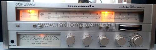 MW/LW/FM Stereo Receiver SR2000L; Marantz Sound United (ID = 2440165) Radio