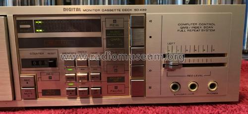 Digital Monitor Cassette Deck SD-430; Marantz Sound United (ID = 2531886) R-Player