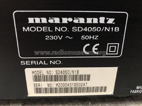 Cassette Deck SD4050/N1B; Marantz Sound United (ID = 2852281) R-Player
