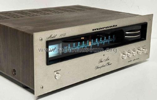 FM/AM Stereophonic Tuner Model 110; Marantz Sound United (ID = 2986719) Radio