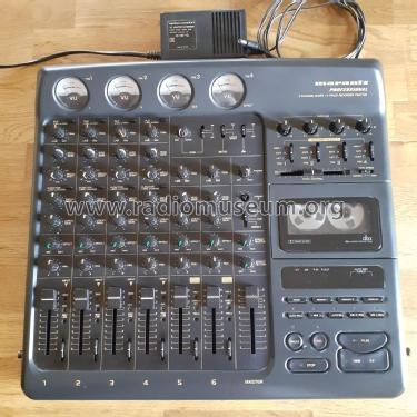 Professional 6 Channel Mixer / 4 Track Recorder PMD740; Marantz Sound United (ID = 2662629) R-Player