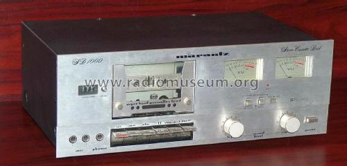 Stereo Cassette Deck SD-1000; Marantz Sound United (ID = 2852270) Sonido-V