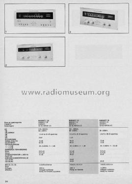 Stereophonic Tuner Model Twenty Three ; Marantz Sound United (ID = 2804475) Radio