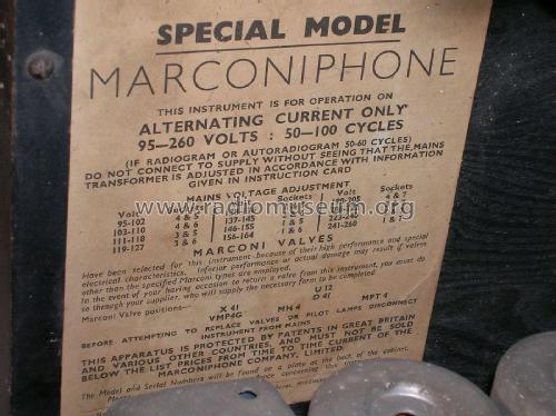 556; Marconi Co. (ID = 2860576) Radio