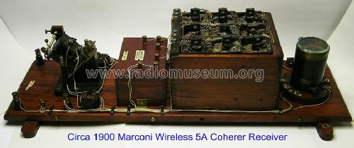 Coherer Receiver No. 5A; Marconi Co. (ID = 1345550) Commercial Re
