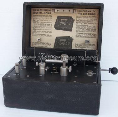 Marconiphone Crystal Junior RB2; Marconi Co. (ID = 2350427) Galène