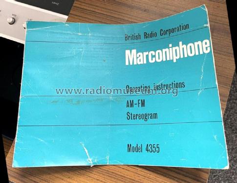 Stereogram 4355; Marconi Co. (ID = 2925209) Radio