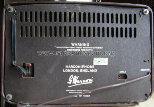T62DA; Marconi Co. (ID = 2009727) Radio