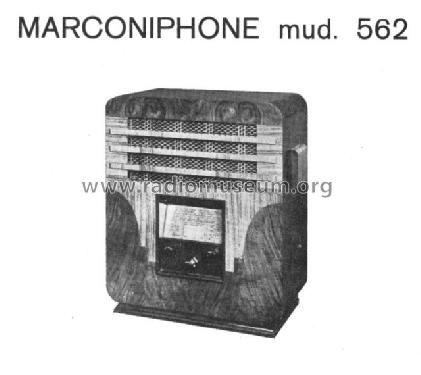 562; Marconi Co. (ID = 411632) Radio