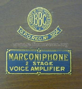 Marconiphone NB2; Marconi Co. (ID = 254187) Verst/Mix