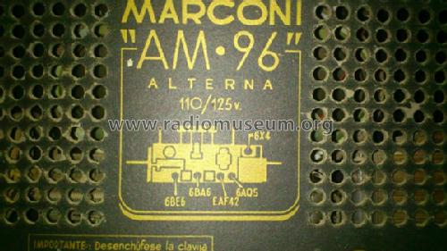 AM96; Marconi Española S.A (ID = 1270392) Radio
