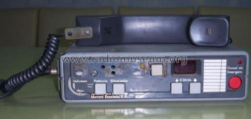 Radiotelefono de VHF RTM-12A; Marconi Española S.A (ID = 1685411) Commercial TRX