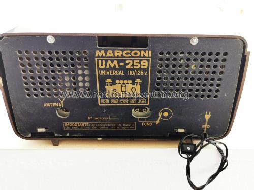 UM-259; Marconi Española S.A (ID = 2825015) Radio