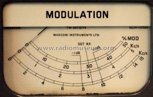 FM/AM Signal Generator TF995A/5; Marconi Instruments, (ID = 2118135) Equipment