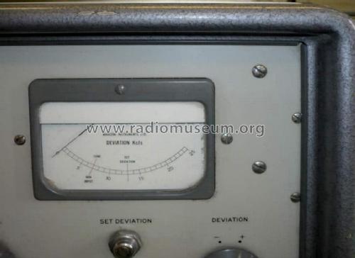 Carrier deviation meter TF791C/2; Marconi Instruments, (ID = 1130294) Equipment