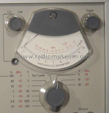 Distortion Factor Meter TF2331; Marconi Instruments, (ID = 253028) Equipment