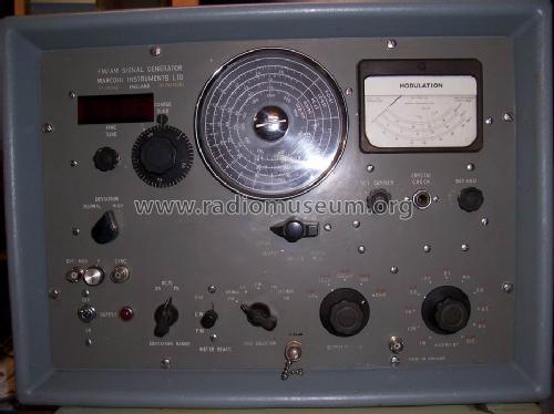 FM/AM Signal Generator TF995-A/1; Marconi Instruments, (ID = 744651) Equipment