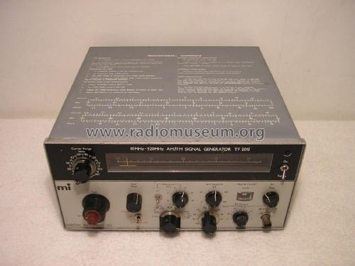 mi Signal Generator AM/FM TF2015; Marconi Instruments, (ID = 2069295) Equipment