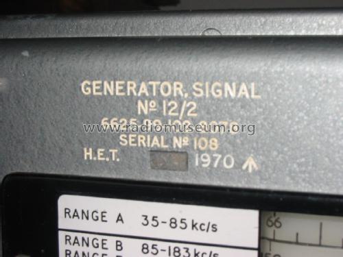 Signal generator TF 937/1 12/2; Marconi Instruments, (ID = 1790494) Equipment
