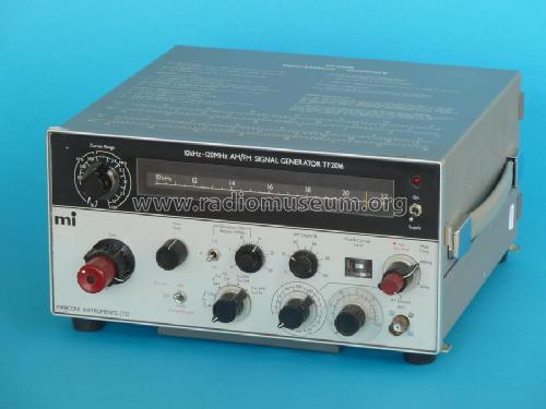 mi AM/FM Signal Generator TF2016; Marconi Instruments, (ID = 1569756) Equipment