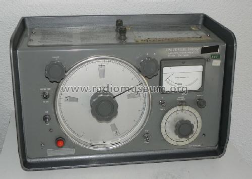 Universal Bridge TF868B; Marconi Instruments, (ID = 1433066) Equipment