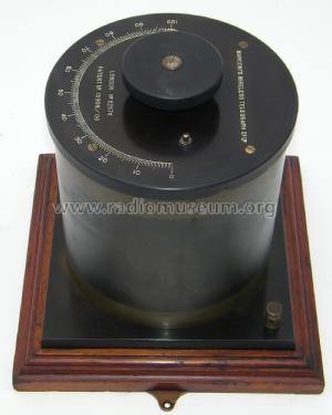 Large Tuning Condenser No. 52574; Marconi's Wireless (ID = 1996703) mod-pre26