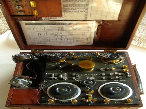 Mark III Short Wave Tuner ; Marconi's Wireless (ID = 190636) Crystal