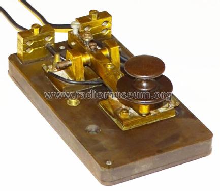 Morse key Type D. ; Marconi's Wireless (ID = 2304718) Morse+TTY