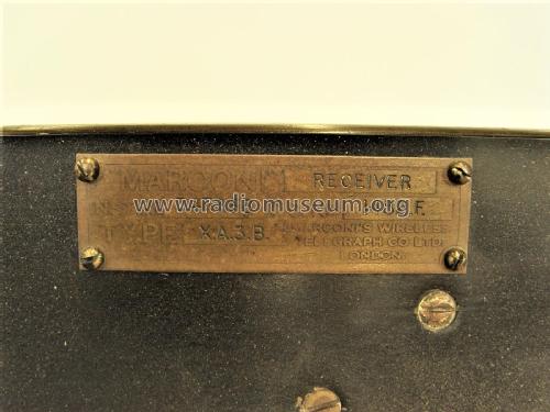 Récepteur X.A.3.B; Marconi's Wireless (ID = 2335897) mod-pre26