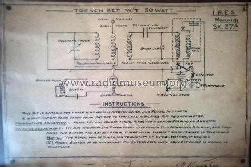 Trench Set W/T 50 Watt; Marconi's Wireless (ID = 2330085) Commercial TRX