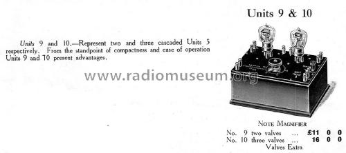 Note Magnifier Unit No. 10; Marconi Scientific (ID = 2375732) Ampl/Mixer
