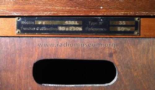 35 Ch= 435L; Marconi marque, Cie. (ID = 1481526) Radio