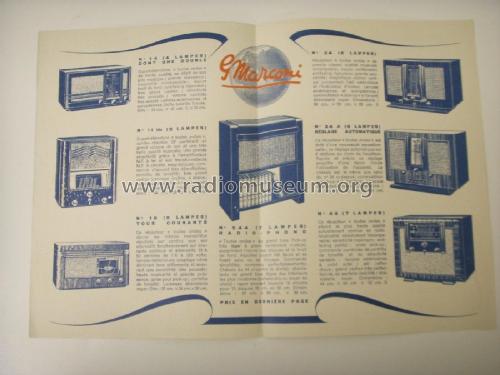 Baby 14 Ch= 438; Marconi marque, Cie. (ID = 1792910) Radio