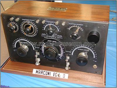 Radio Receiver 106D; Marconi Wireless (ID = 246237) Crystal