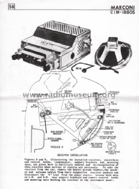 Mercury C1M-18805 ; Canadian Marconi Co. (ID = 2637530) Car Radio