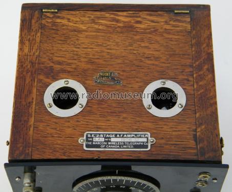 'S.E.' 2-Stage A.F. Amplifier Type A.A.1 'C' Series; Marconi Wireless, (ID = 1889868) Ampl/Mixer