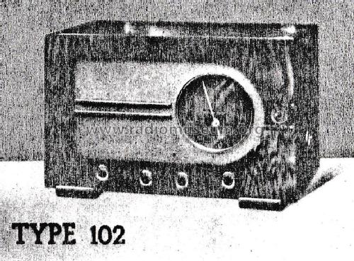 102U; Marconiphone; (ID = 1930668) Radio